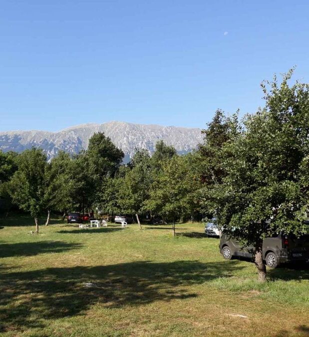 Panoramica Campeggio Rondinella Camping sulla Majella